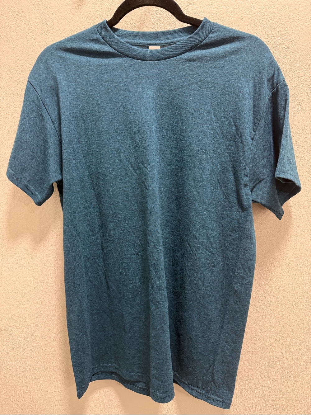 Gildan Big boys/Men's Teal Short Sleeve Crew Neck Tee